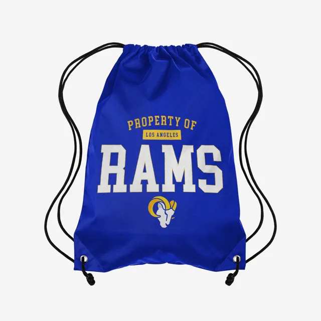 Propriété Los Angeles Rams du sac à dos à cordon