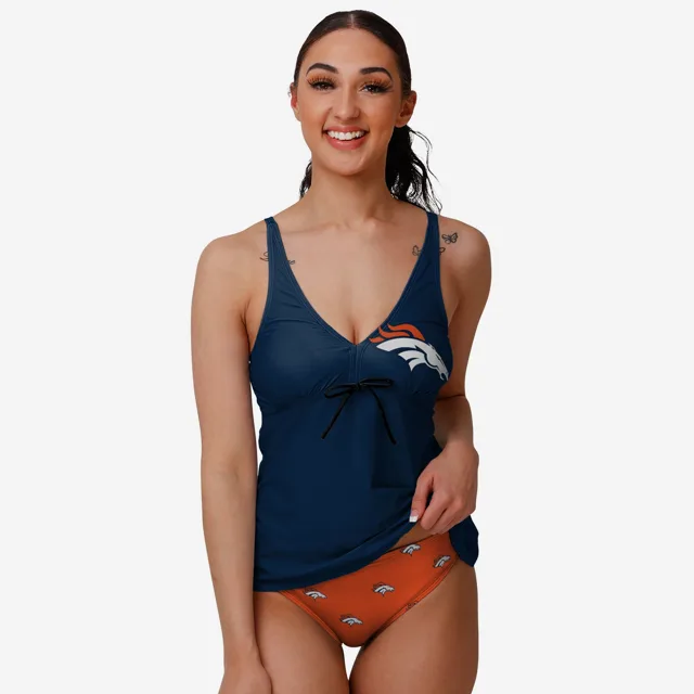 Denver Broncos Tankini uni d'été pour femmes