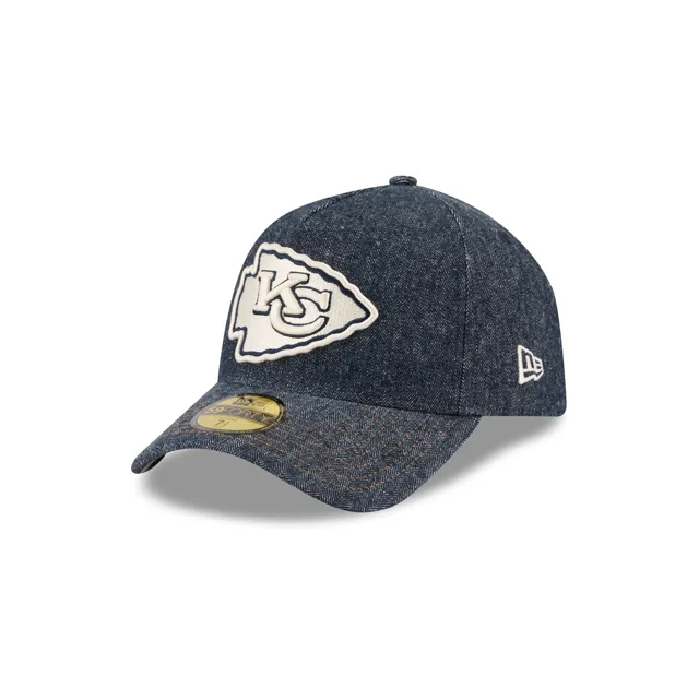 Kansas City Chiefs Denim 59FORTY A-Frame Chapeau ajusté