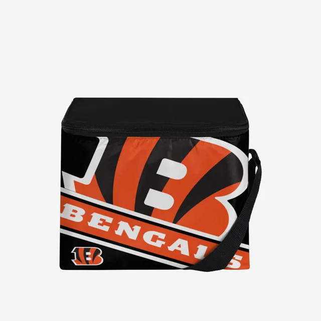 Cincinnati Bengals Lot de 6 glacières avec grand logo et rayures
