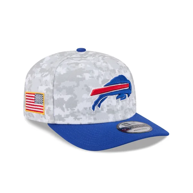 Buffalo Bills 2025 Salut au service Fan Gear 9SEVENTY Chapeau extensible à bouton-pression