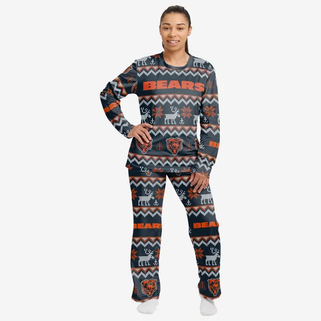 Chicago Bears Pyjama de vacances en famille à motif laid pour femme
