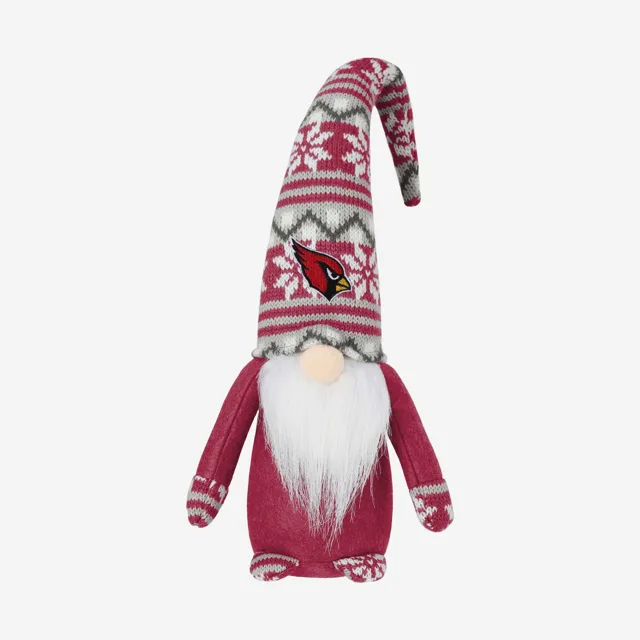 Arizona Cardinals Gnome en peluche à chapeau courbé