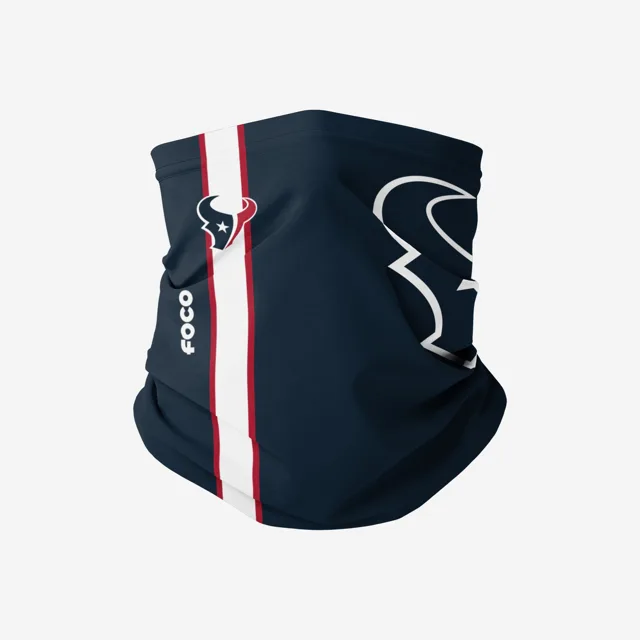 Écharpe guêtre avec logo Houston Texans sur le terrain