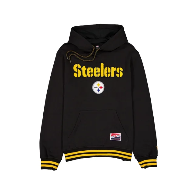 Pittsburgh Steelers Sweat à capuche avec logo en feutre
