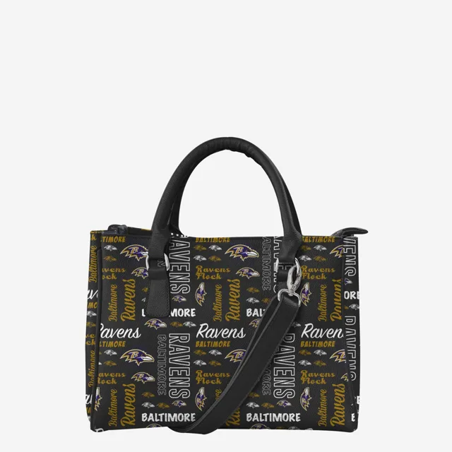 Baltimore Ravens Sac à main de collection imprimé de style fougueux