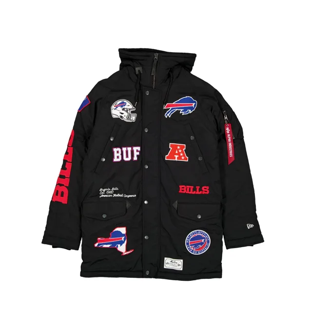 Alpha Industries x Buffalo Bills Parka N-3B noire