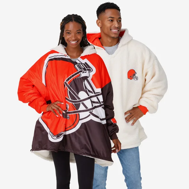 Cleveland Browns Sweat à capuche réversible Colorblock