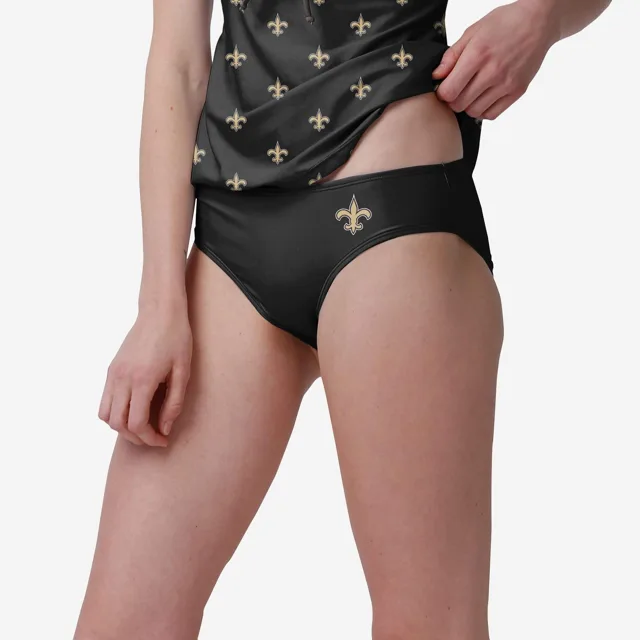 New Orleans Saints Bas de bikini mini logo pour femme