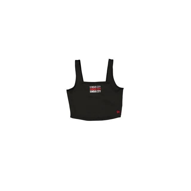 Kansas City Chiefs Débardeur Noir Femme Loisirs