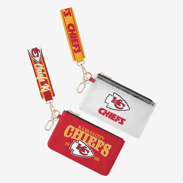 Kansas City Chiefs Lot de 2 bracelets