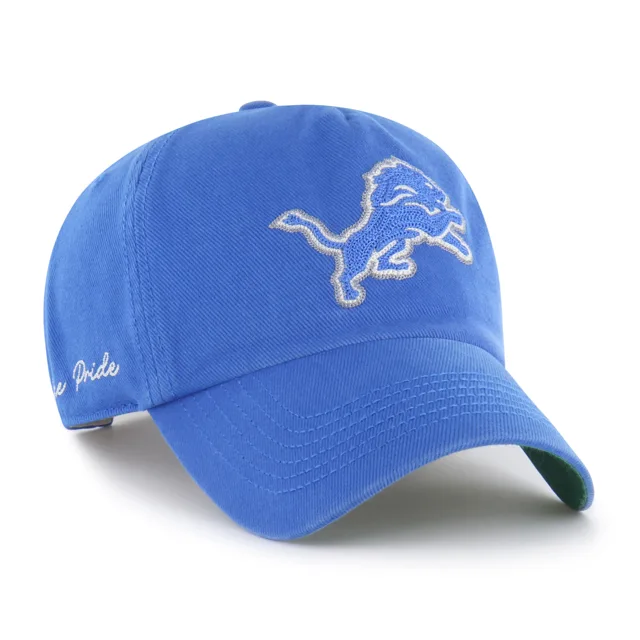 Detroit Lions POINT CÔTÉ DE CHAÎNE '47 NETTOYAGE PINCÉ SUR LE DEVANT