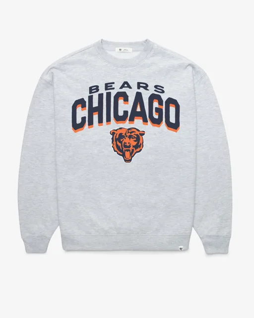 Chicago Bears CAMPUS ARCH CLOUD OVERSIZED CREW FEMME