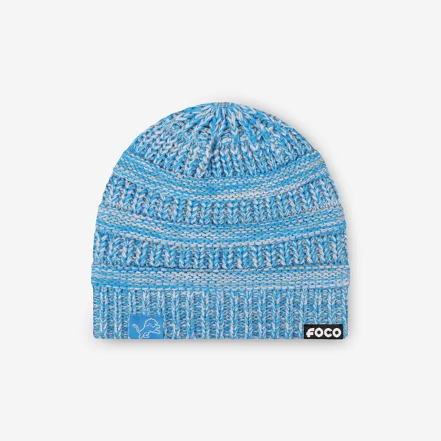 Detroit Lions Bonnet queue de cheval Color Wave pour femme