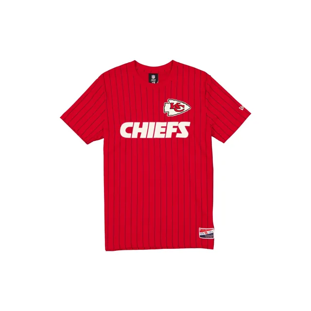 Kansas City Chiefs T-shirt rétro à fines rayures
