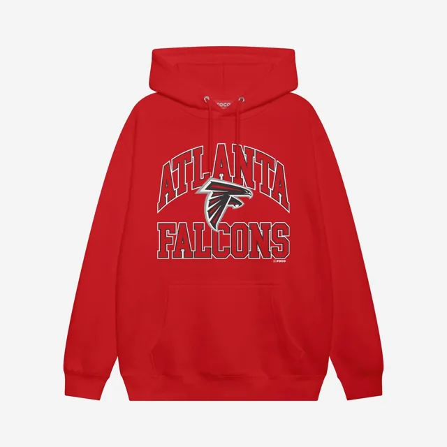 Atlanta Falcons Sweat à capuche avec mot-symbole arqué
