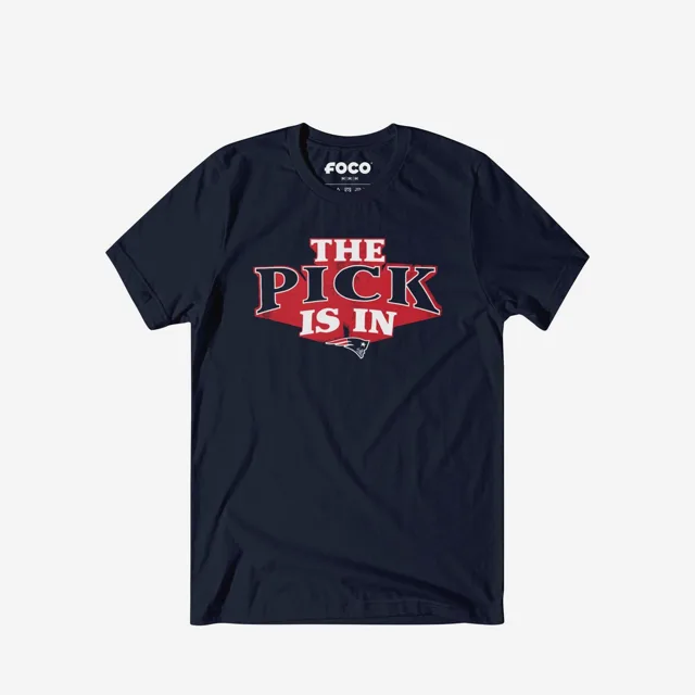 Le choix New England Patriots est en t-shirt