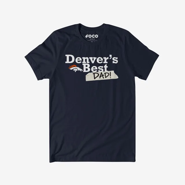 Denver Broncos T-shirt le meilleur papa du monde