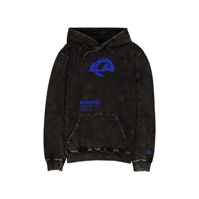 Sweat à capuche noir Los Angeles Rams Sport Night