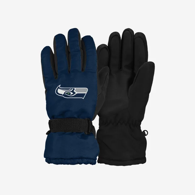 Gants isolés Seattle Seahawks avec grand logo