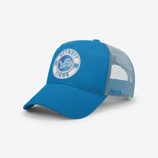 Casquette de camionneur bicolore Detroit Lions Patch