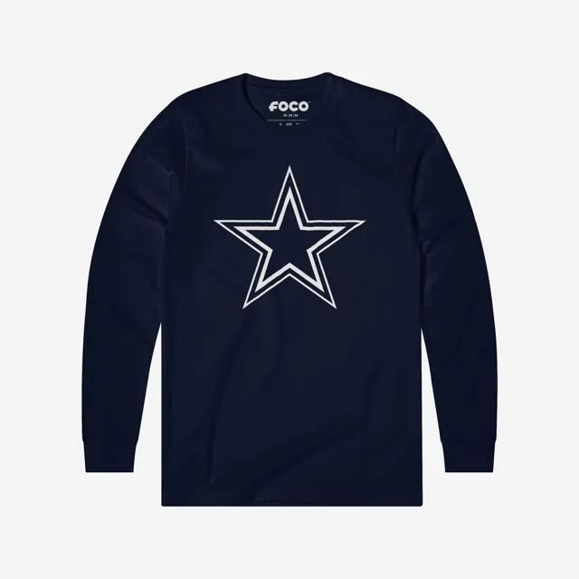 Dallas Cowboys T-shirt à manches longues avec logo principal