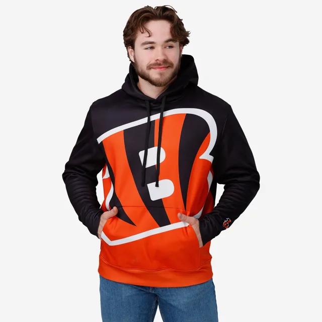 Sweat à capuche Cincinnati Bengals avec logo en gras