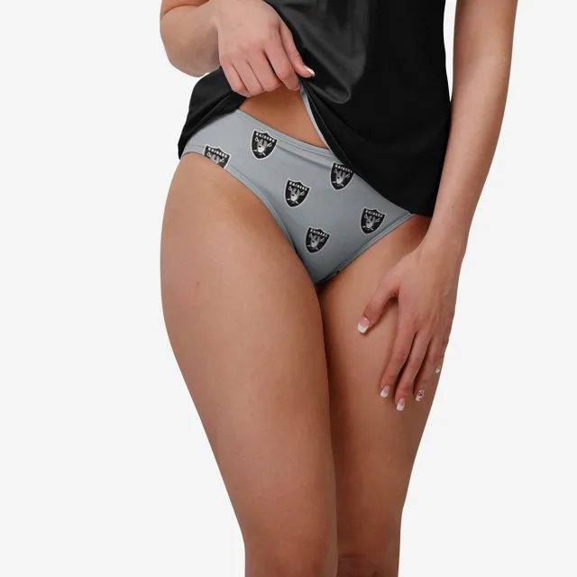Las Vegas Raiders Bas de bikini imprimé Summertime Mini pour femme
