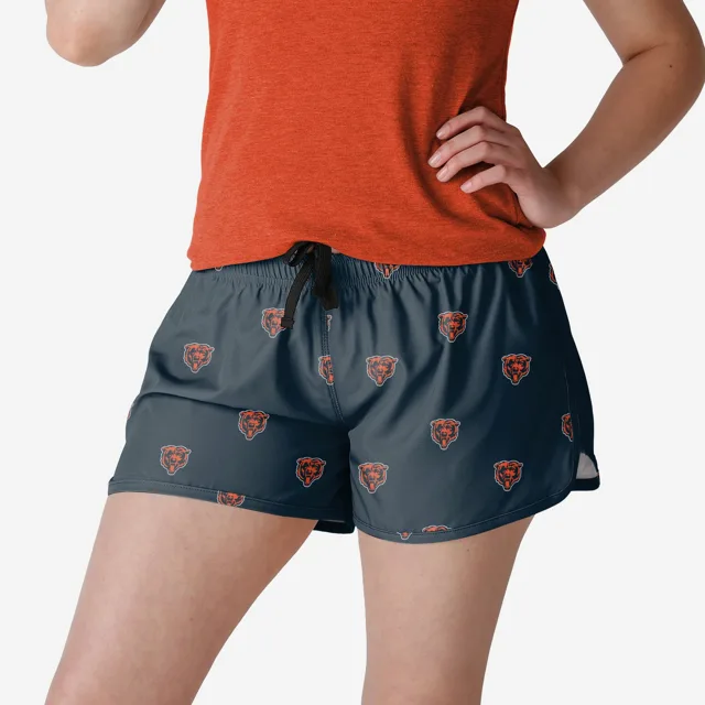 Chicago Bears Mini short de course imprimé pour femme