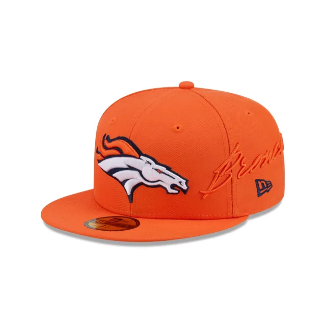 Denver Broncos Side Script 59FIFTY Casquette ajustée