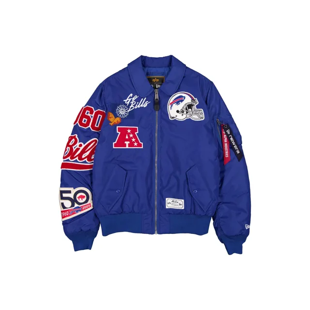 Veste de vol Alpha Industries x Buffalo Bills MA-1