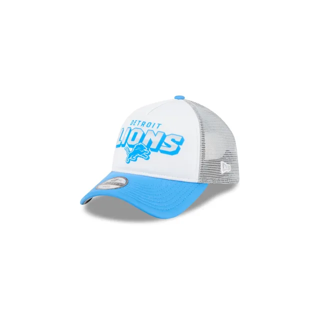 Detroit Lions Shine Casquette de camionneur A-Frame 9FORTY pour enfants