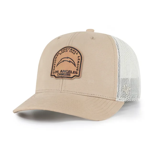 Los Angeles Chargers Sangle en peau d'os '47 Trucker