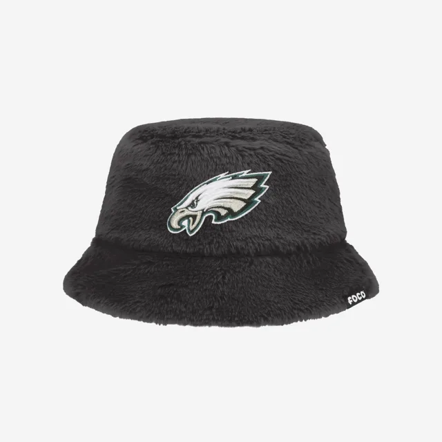 Philadelphia Eagles Chapeau bob réversible en fausse fourrure