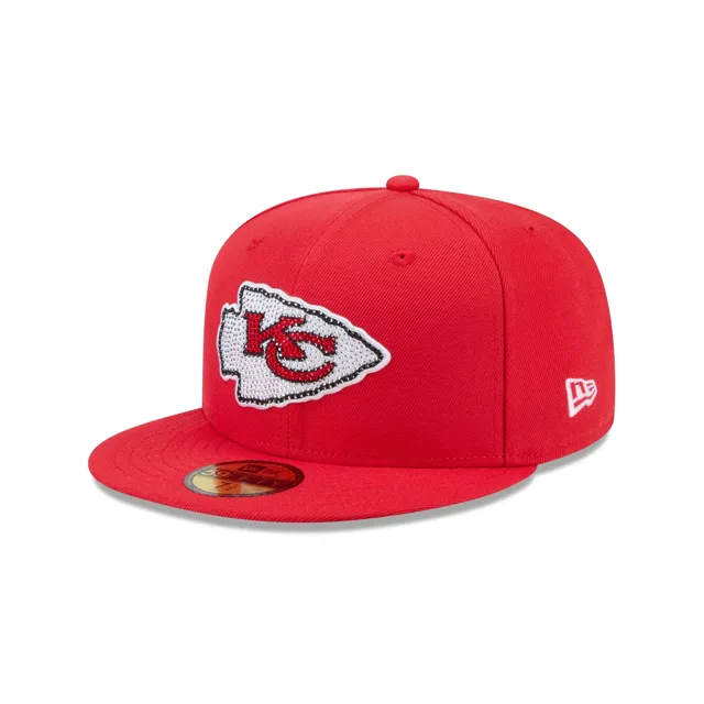Kansas City Chiefs Badge strass 59FIFTY Chapeau ajusté