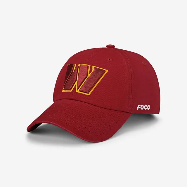 Casquette décontractée avec logo principal Washington Commanders