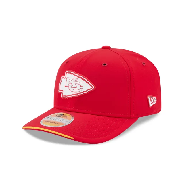 Kansas City Chiefs 2026 Sideline 9SEVENTY Chapeau extensible à bouton-pression