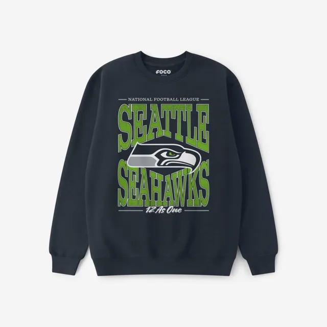 Seattle Seahawks Sweat-shirt à col rond Diamond Dynasty