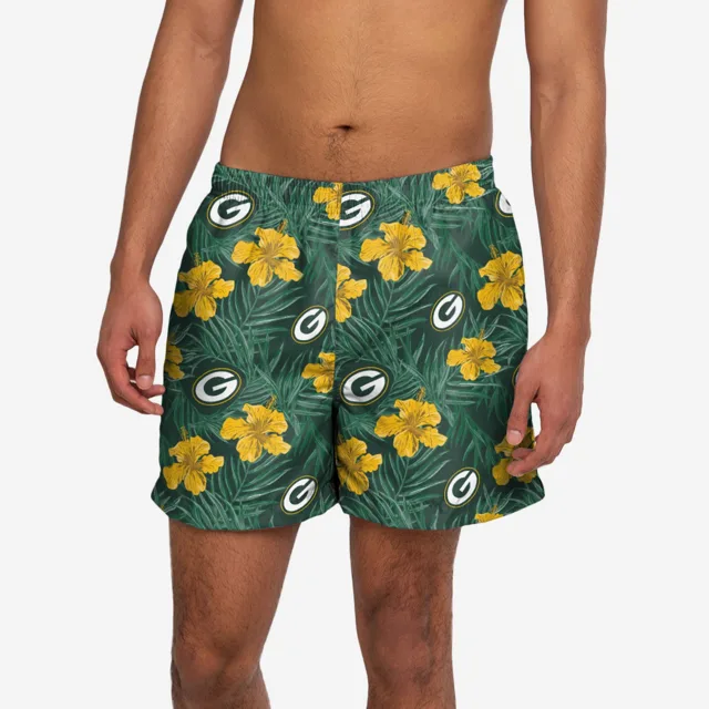 Green Bay Packers Boardshort fleuri