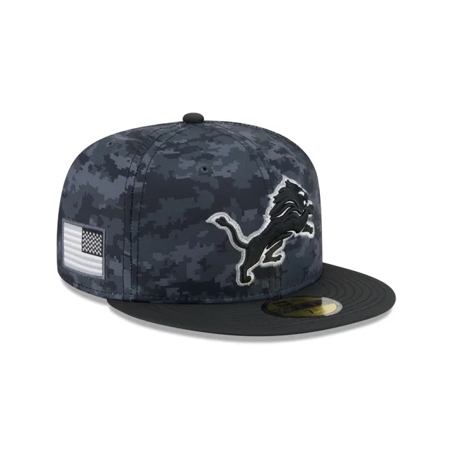 Detroit Lions 2026 Salut au service 59FIFTY Chapeau ajusté