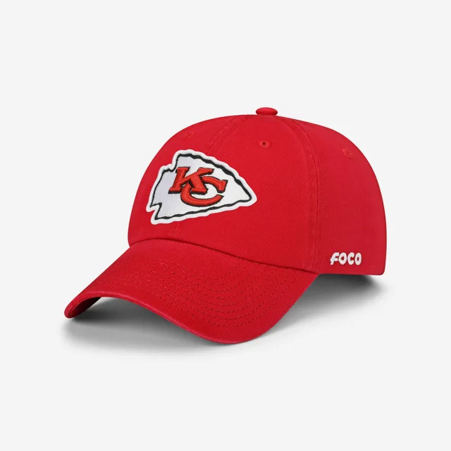 Casquette décontractée avec logo principal Kansas City Chiefs