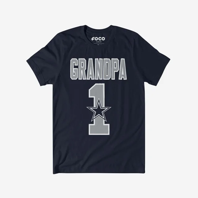 Dallas Cowboys T-shirt grand-père numéro 1