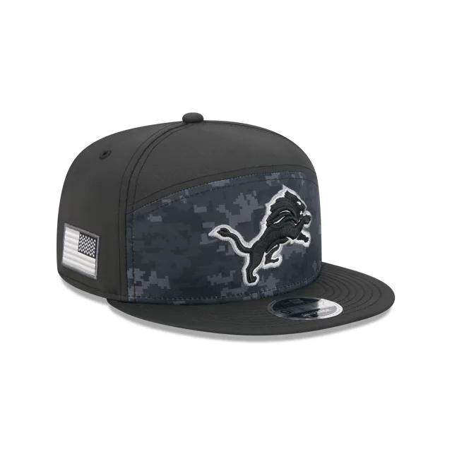 Detroit Lions 2026 Salut au service Panneau divisé 9FIFTY Snapback Hat