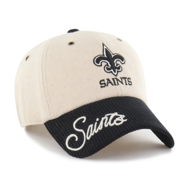 New Orleans Saints ROPE SCRIPT DEUX TONS '47 NETTOYAGE POUR FEMMES