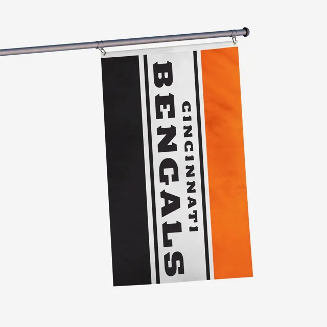 Drapeau horizontal Cincinnati Bengals
