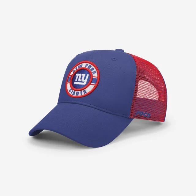 Casquette de camionneur bicolore New York Giants Patch