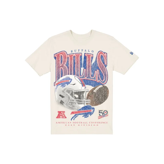 Buffalo Bills T-shirt chromé à imprimé vieilli Sport Classics