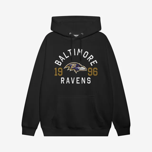 Sweat à capuche imprimé Baltimore Ravens Heritage