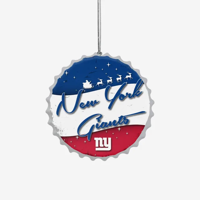 New York Giants Ornement de signe de bouteille