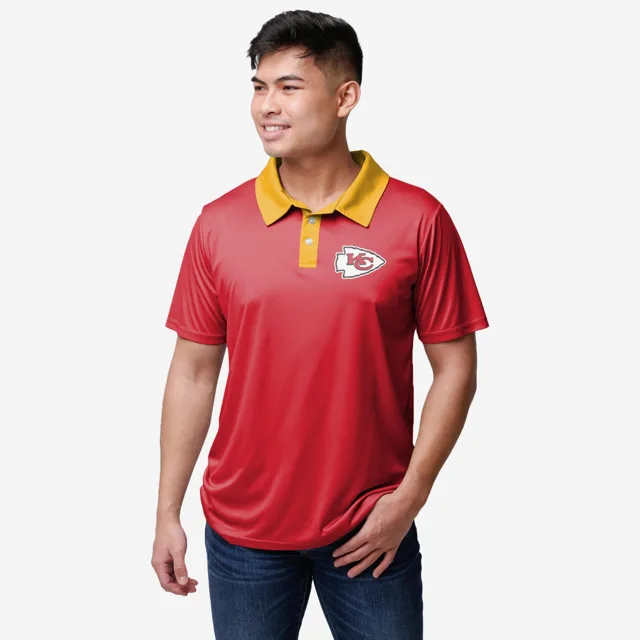 Kansas City Chiefs Polo en polyester Workday Warrior